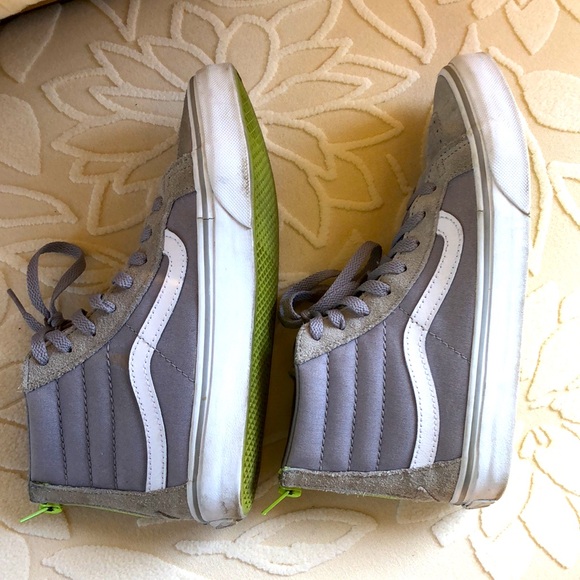 VANS SK8 Hi Slim Zip Skateboard Unisex Sneakers Women Size 7 Men Size 5.5 - Picture 4 of 12